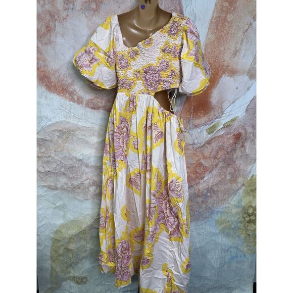 Free People Kalina Printed Midi Dress - Picture 5 of 8